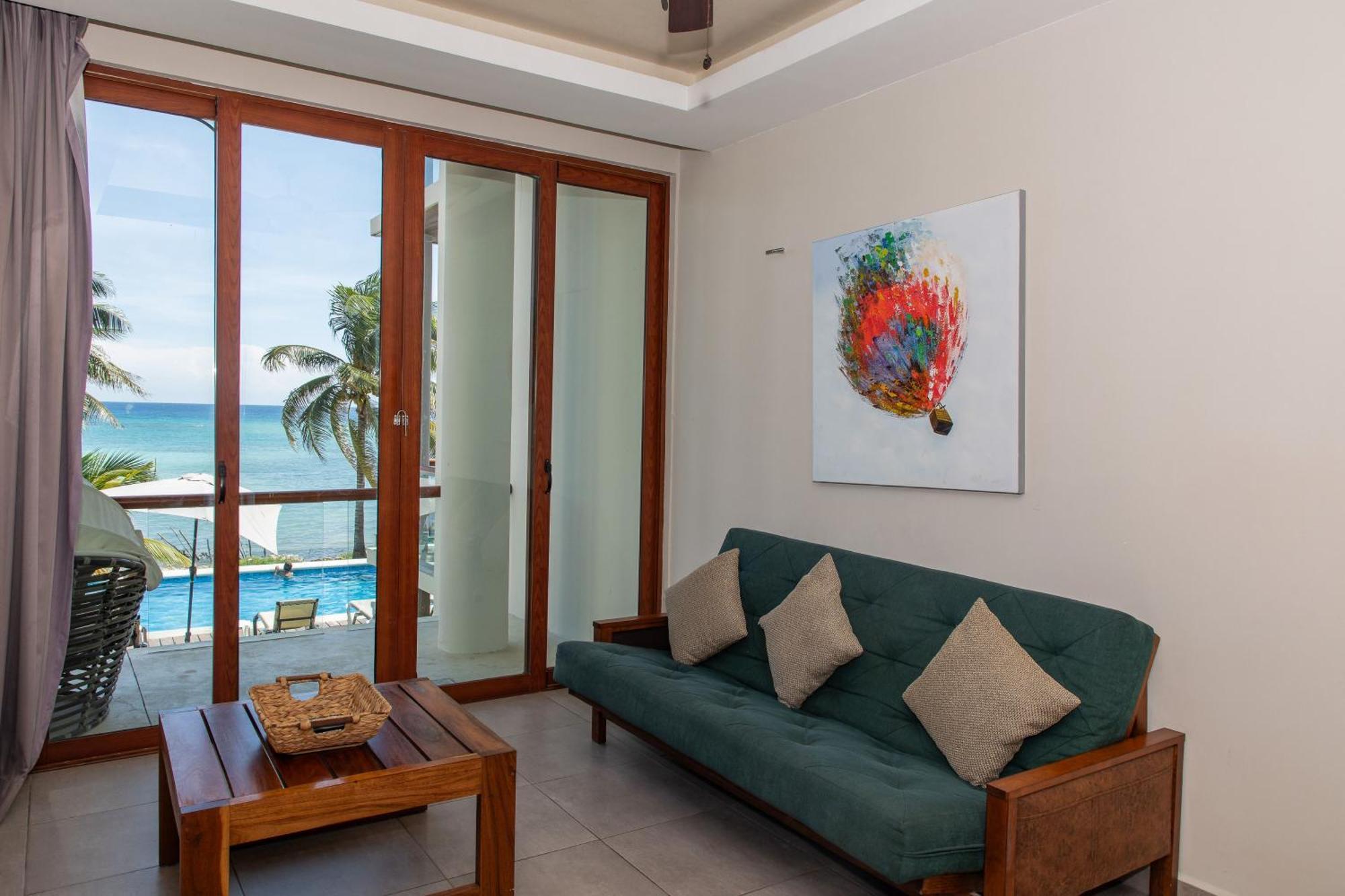 Aquastar Hotel & Apartments Mahahual Exterior foto